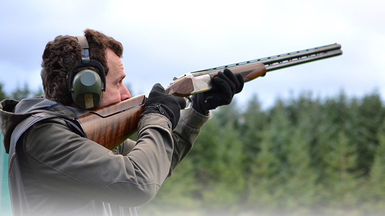 clay pigeon shooting