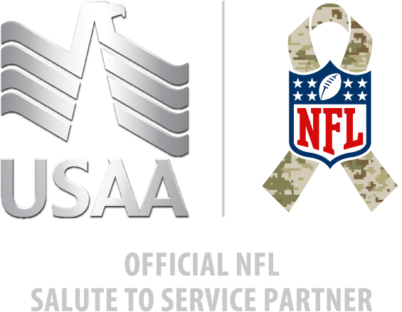 Nfl salute hotsell to service logo