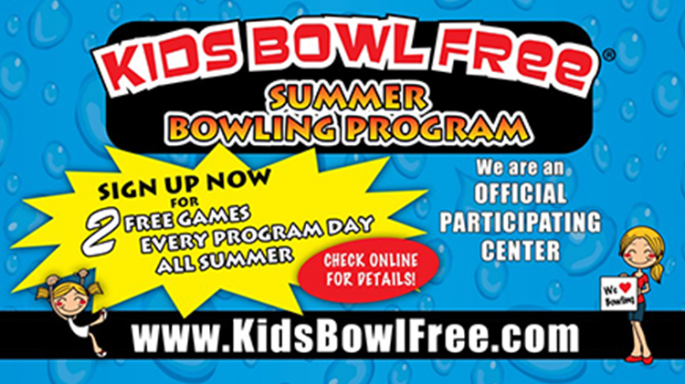 Kids Bowl Free Spring & Summer Bowling Program Kids Bowl Free Spring & Summer Bowling Program