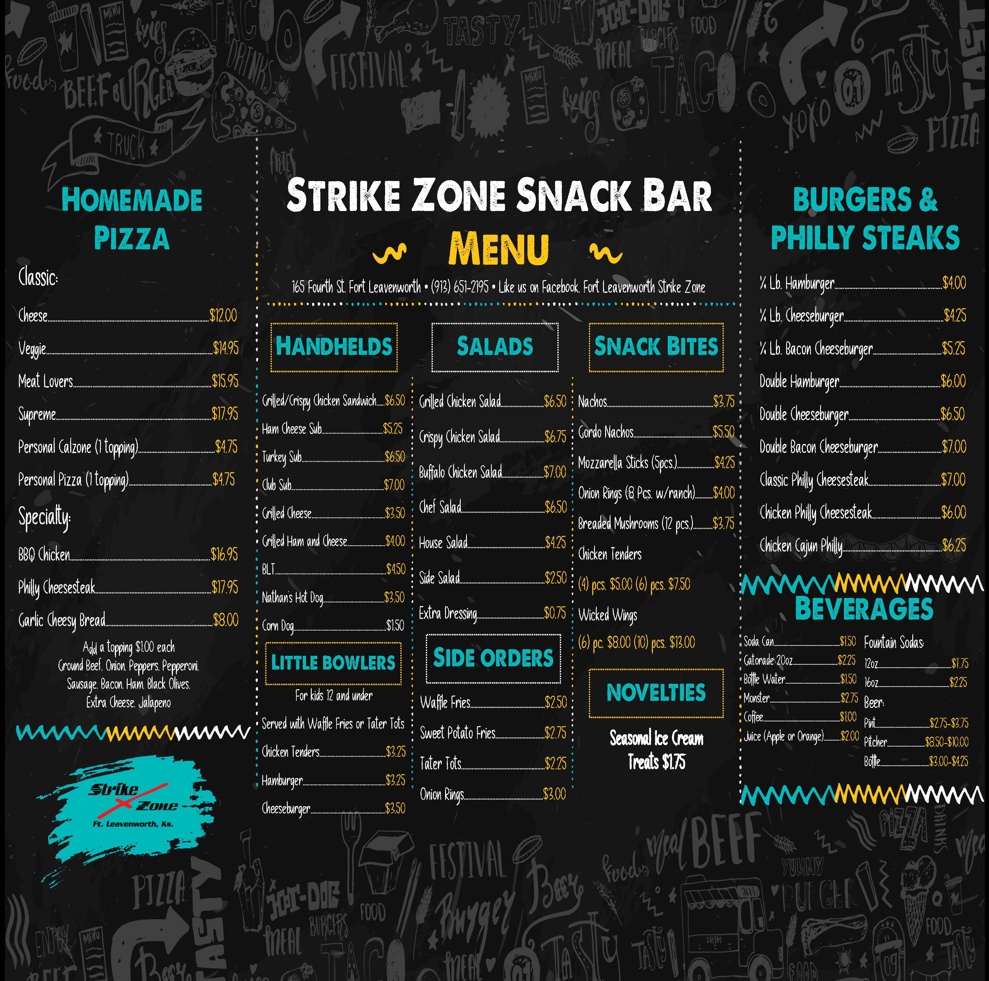 Strike Zone Snack Bar